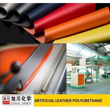 Adhésif en polyuréthane pour le cuir PVC